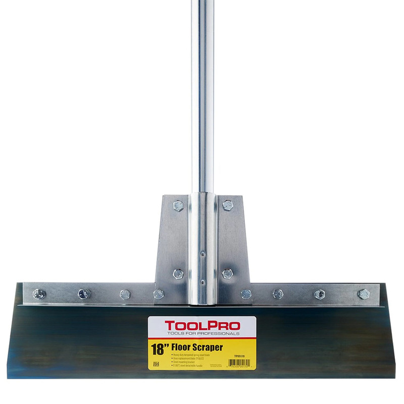 18" Floor Scraper with Steel Handle